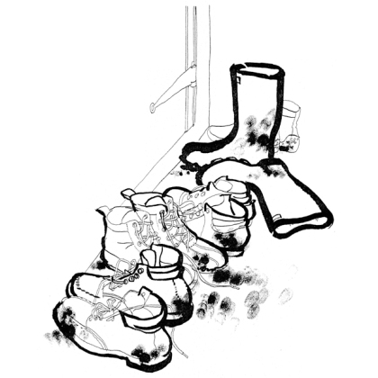 Illustration of shoes